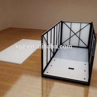 Folding container shed