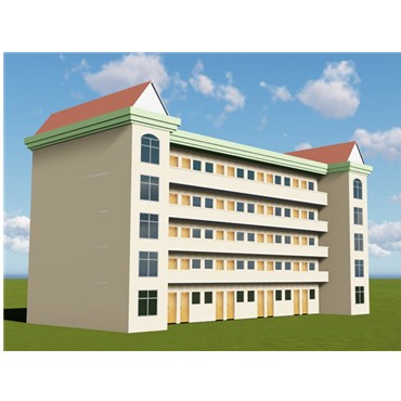 Top Quality Steel Structure Students Dormitory